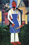 Kazimir Malevich On Vacation Sweden oil painting artist